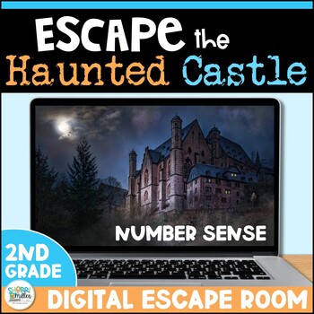 Preview of Number Sense Digital Math Escape Room – Odd Even Skip Counting Ordinal Numbers