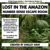Number Sense Escape Room - Teamwork Activity - Lost in the Amazon
