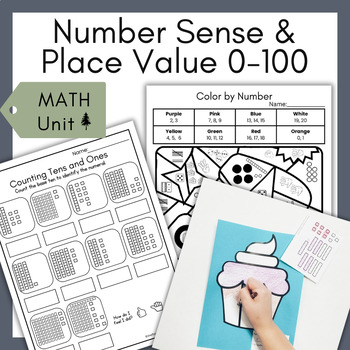 Preview of Place Value Activities up to 100