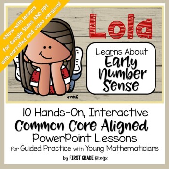 Preview of Number Sense First Grade Math Lessons, Games & Activities