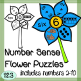 Number Sense Flower Puzzles 2-10