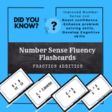 Number Sense Fluency Flashcards-Fraction Addition - Gamify
