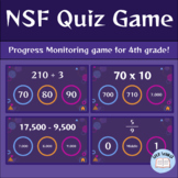 Aimsweb Number Sense Fluency Progress Monitoring Game! (4t