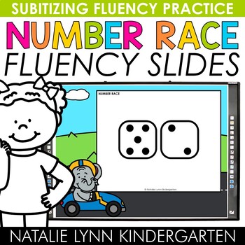 Preview of Number Sense Fluency Slides Numbers to 10 Digital Fluency Slides