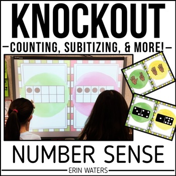 Preview of Number Sense Game - Counting and Subitizing - Knockout