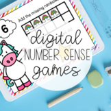 Number Sense Games for Google Classroom (Distance Learning)