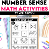 Number Sense Math Activities Back to School