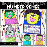 Number Sense Math Frankenstein Halloween Activities Craft 