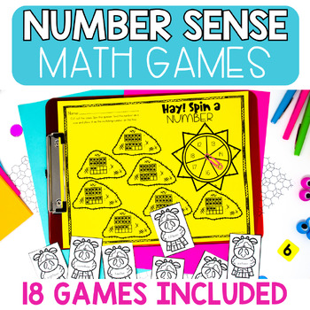 Preview of Number Sense Math Games And Activities