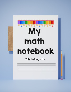 Preview of Number Sense Math Notebook - Week 1: First Week of School