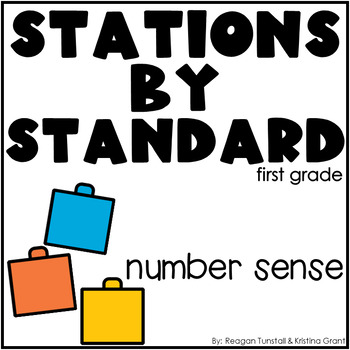 Preview of Stations by Standard Number Sense 1st Grade
