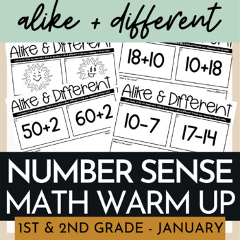 Preview of Math Warm Up Addition and Subtraction