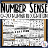 Number Sense Mats 0-20 - counting, numbers & subitizing skills