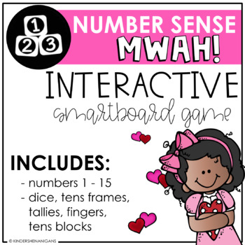 Preview of Valentine's Day | Number Sense Mwah!