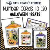Number Sense: Number Cards to 120, Halloween Treats w/Activities