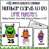 Number Sense: Number Cards to 120, Little Monsters w/Activities
