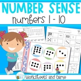 Number Recognition Cut and Paste Activities + Number Bingo