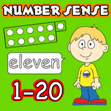 Number Sense - Numbers 1-20 Draw Trace Write