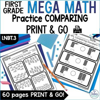 ordering comparing numbers activities first grade math number sense worksheets