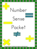 Number Sense Packet