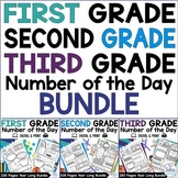 Number Of The Day Worksheets with Digital | Number Sense A