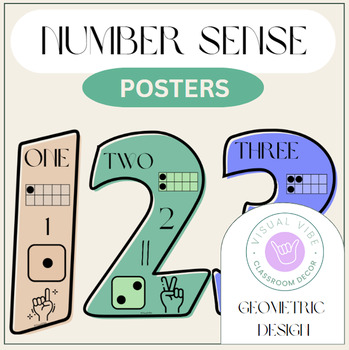 Preview of Number Sense Poster 1-10