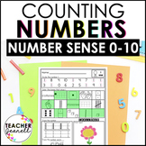 Number Sense Worksheets 0-10 Kindergarten Math