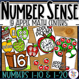 Number Sense & Counting for Numbers 0-20 - 9 Apple Math Ac