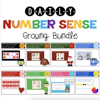 Preview of Number Sense Routine Bundle!