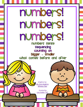 Preview of Number Sense, Sequencing, Number Order and Much Much More!