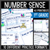 Number Sense Activities Morning Work Worksheets | First Gr