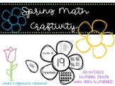 Number Sense Spring Math Craftivity