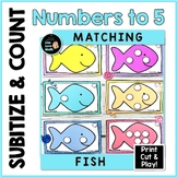 Number Sense - Subitize - Count - Task Card Games - Counti