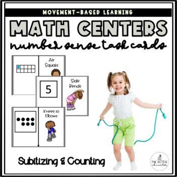 Preview of Number Sense Activities for Kindergarten Math Centers
