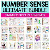 Preview of Number Sense Ultimate Bundle - Number Sense Activities - Numbers 0-20