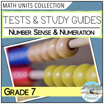 Preview of GRADE 7 ONTARIO MATH ASSESSMENTS Numeracy Operations Proportions Test & Guide 