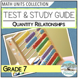 Numeracy Unit Test & Study Guide Factoring Grade 7 Ontario