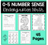 Number Sense Worksheets 0-5