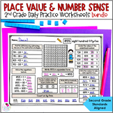 Place Value Worksheets 2nd Grade Math Practice - Number Se