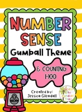 Number Sense and Counting Bubble Gum Theme