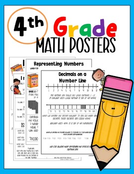Preview of Number Sense and Decimal Anchor Charts