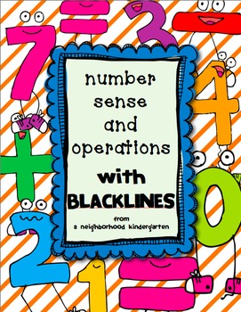 Preview of Number Sense and Operations Math Pack (INCLUDES BASE 10 for numbers 10-19)