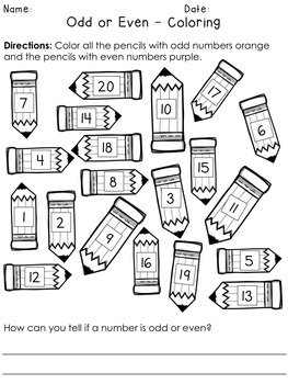 Number Sense and Place Value Color, Cut & Paste Pack for 2nd Grade