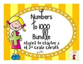 Numbers to 1000 Task Cards Bundle: Aligned to 2nd Grade Go Math