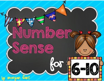 Preview of Number Sense for 6-10 {Aligned with CCSS & TEKS}