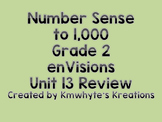 Number Sense to 1,000 Review - Grade 2 enVisions Unit 13 Review