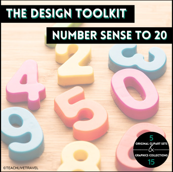 Preview of Number Sense to 20 | The Design Toolkit | Clipart for TpT Sellers | TLT