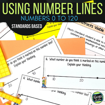 Preview of Number Line Activities to Build Number Sense and Place Value - Numbers to 120