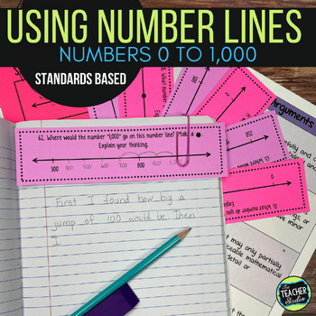 Preview of Number Line Activities to Build Number Sense and Place Value to 1,000