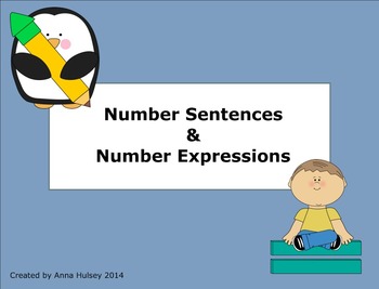 Preview of Number Sentences & Number Expressions (Practice with word problems)